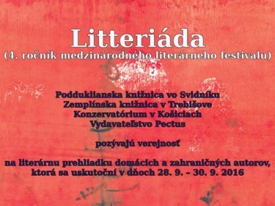Čítať ďalej: Litteriáda (4. ročník medzinárodného literárneho festivalu)